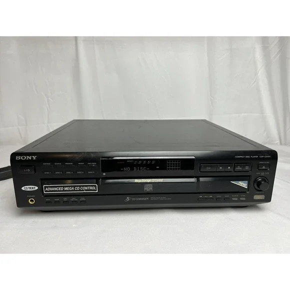 ｃｄ5 Panasonic SL-VM525 5-Disc Video CD Changer Compact Disc Player